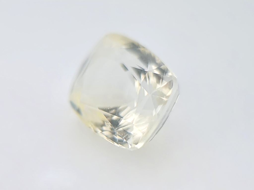 CGH77 (2) natural yellow sapphire stone