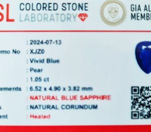 natural blue sapphires