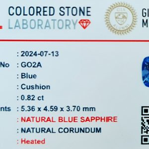 blue sapphire stones