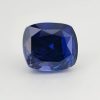 cushion cut blue sapphire